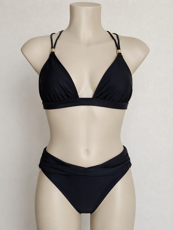 Other - Aqua Eve Black Bikini Set – Size Medium – NWT